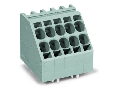 2-conductor PCB terminal block; 10 mm; Pin spacing 7.5 mm; 7-pole; Push-in CAGE CLAMP; 10,00 mm; gray
