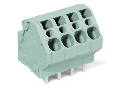 PCB terminal block; 4 mm; Pin spacing 5 mm; 12-pole; CAGE CLAMP; 4,00 mm; gray