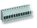 PCB terminal block; 2.5 mm; Pin spacing 5 mm; 5-pole; CAGE CLAMP; 2,50 mm; light gray