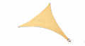 Copertina Tip Parasolar / F: Triunghi; C: Crem; D[m]: 3.6x3.6x3.6