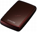 SAMSUNG - HDD Extern S2 Portable, Stylish Wine Red, 160GB, USB 2.0
