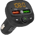 Modulator FM Bluetooth Tellur FMT-B7, USB, microSD, QC 3.0, Negru