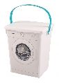 Cutie pentru depozitare detergenti masina de spalat rufe, Jotta, plastic, maner, 3 kg, 16x19x23 cm