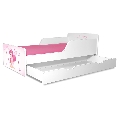 Pat copii Pink Fairy 2-12 ani cu sertar - PC-P-PFR-SRT-80