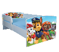 Patut cu Paw Patrol 1 si saltea 130x60 cm, fara sertar ptv3355