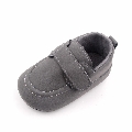 Pantofi eleganti gri cu bareta MBD2595-2-sa29.6-9 luni (Marimea 19 incaltaminte)