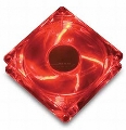 Akasa - Ventilator Crystal Red Fan 80mm
