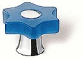 Buton Steluta albastru