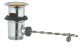 Set ventil pentru bideu, lavoar 1 1/4 ,culoare - auriu - Grohe