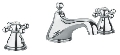 Baterie de lavoar cu 3 elemente Sinfonia - Grohe