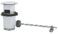 Set ventil pentru bideu, lavoar 1 1/4 ,culoare - alb - Grohe