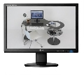 22'' LG W2242T-SF, Wide 1680x1050, 5 ms, 300 cd/m2, 8000:1, DVI, HDCP, Flatron f Engine, silver, TCO