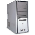 Carcasa Delux MF420, 450W, Argintiu/Negru, ATX